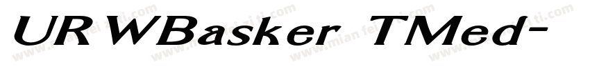 URWBasker TMed字体转换